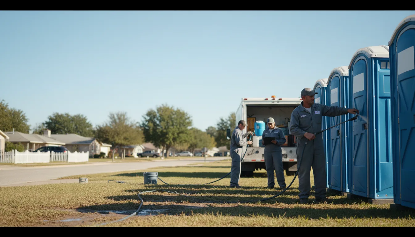 Long-Term Portable Toilet Rental in Knierim, IA near me